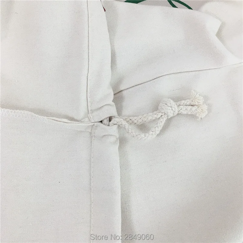 Санта мешки 20 шт подарок Клауса холщовый мешок на завязках вечерние украшения