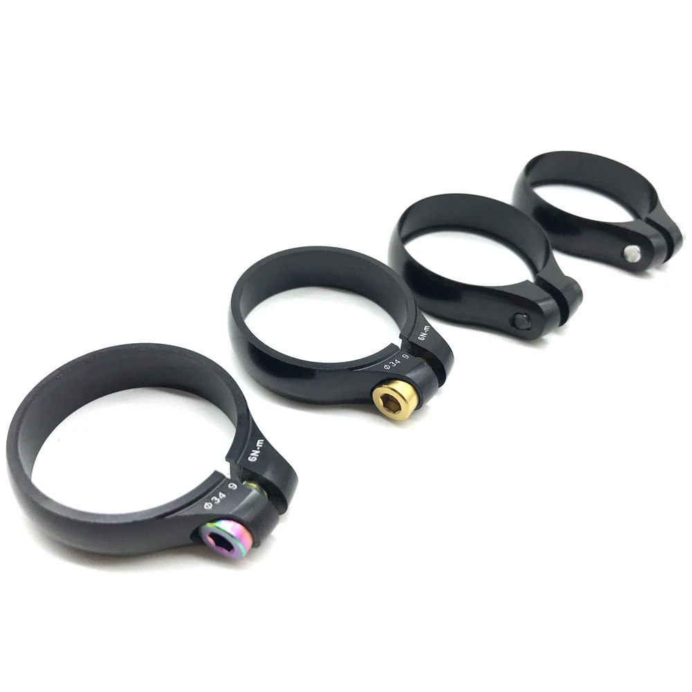 Зажим из алюминиевого сплава для подседельной трубы горного велосипеда 31 8/34 9 мм |