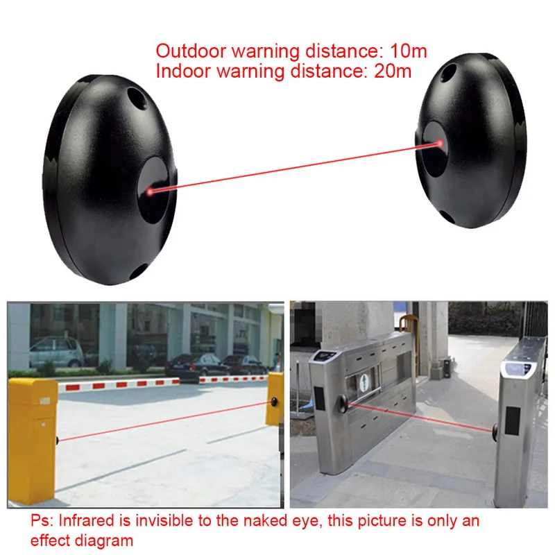30 в активный фотоэлектрический один комплект 1 инфракрасный датчик луча Детектор