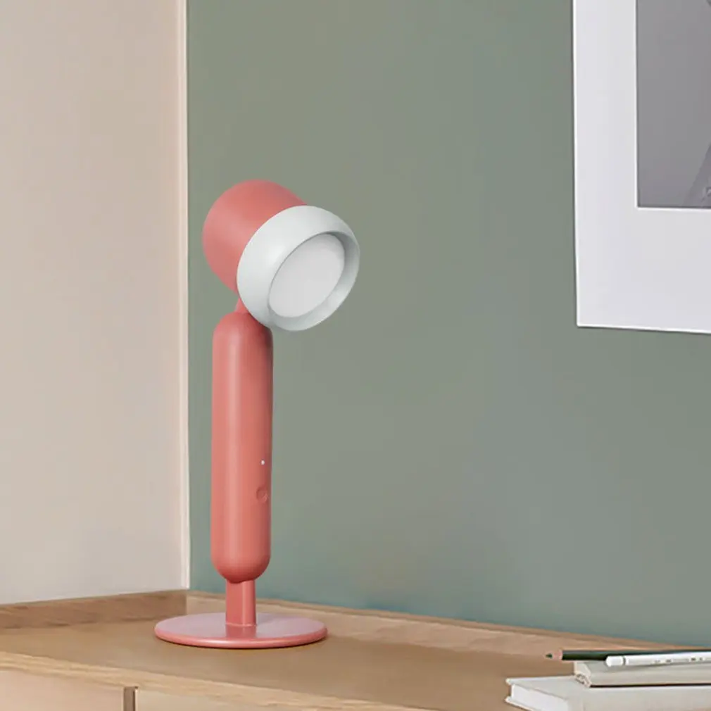 

Настольная лампа с защитой глаз, светодиодный ночсветильник с USB-зарядкой и сенсорной регулировкой, маленькая Настольная лампа для чтения и...