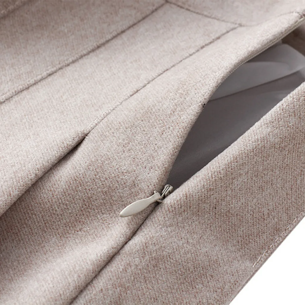 

Fashion Casual Solid High Waist Pleated Mini Skirt Autumn Winter Thicken Slim Tennis Skirts Womens Saia Faldas Mujer Moda 2019