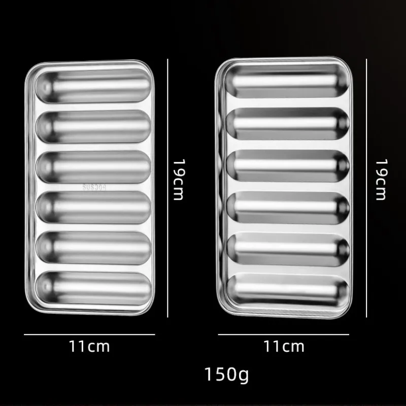 

Sausage Maker Stainless Steel Mold Handmade Ham Sausage Mould Kitchen Making Tool BBQ Supplies DIY Hot Dog Cake Baking Tools