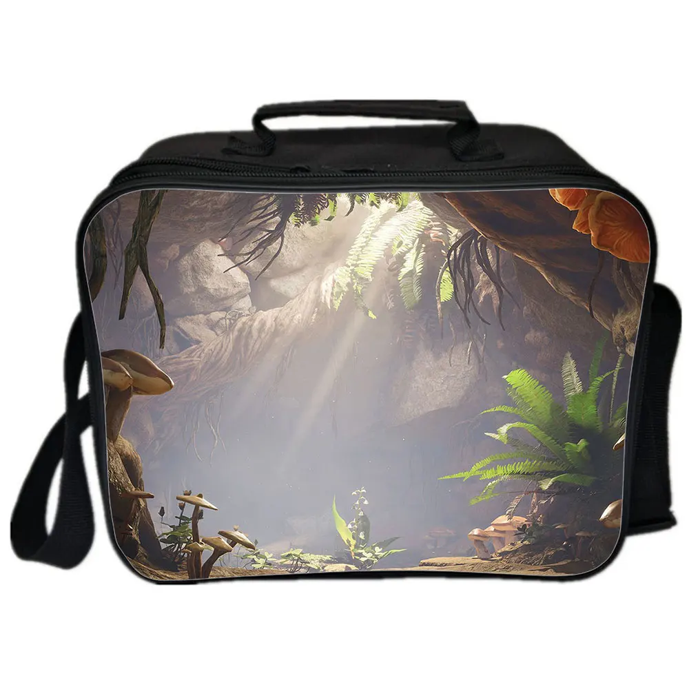 

It takes two Backpack Camping Shoulder Bag Picnic Bag Handbags Portable Insulated Canvas Picnic Lunch Bags