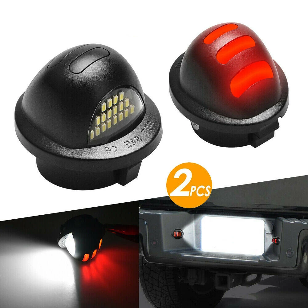 

Красная трубка SMD 2 шт. Светодиодная лампа светильник номерного знака 1999-2016 для Ford F150 F250 F350 оптовые Аксессуары для автомобилей ИНСТРУМЕНТЫ по...