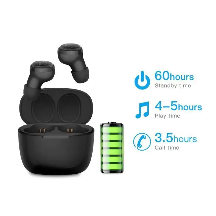 TWS PX6 беспроводные наушники Новые Bluetooth V5.0 Мини спортивная Гарнитура 3D стерео звук наушники 100 метров передача с двойным микрофоном