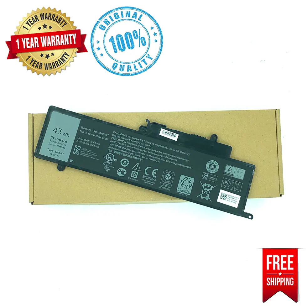Оригинальный GK5KY ноутбук Батарея для DELL Inspiron 13 &quot7000 серии 7347 7348 7352 11&quot 3147 3148 04K8YH 11