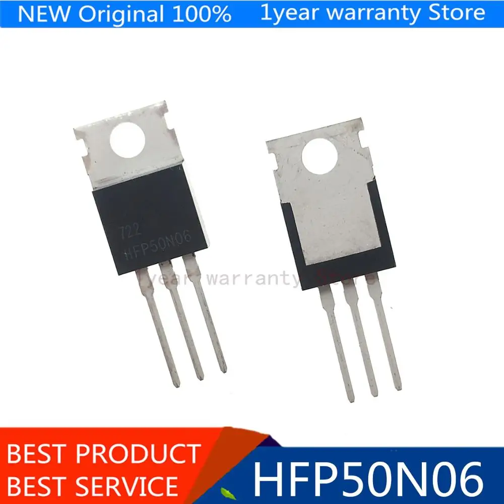 10 шт. HFP50N06 TO 220 50N06 N channel новый оригинальный FET|Пульты ДУ| |
