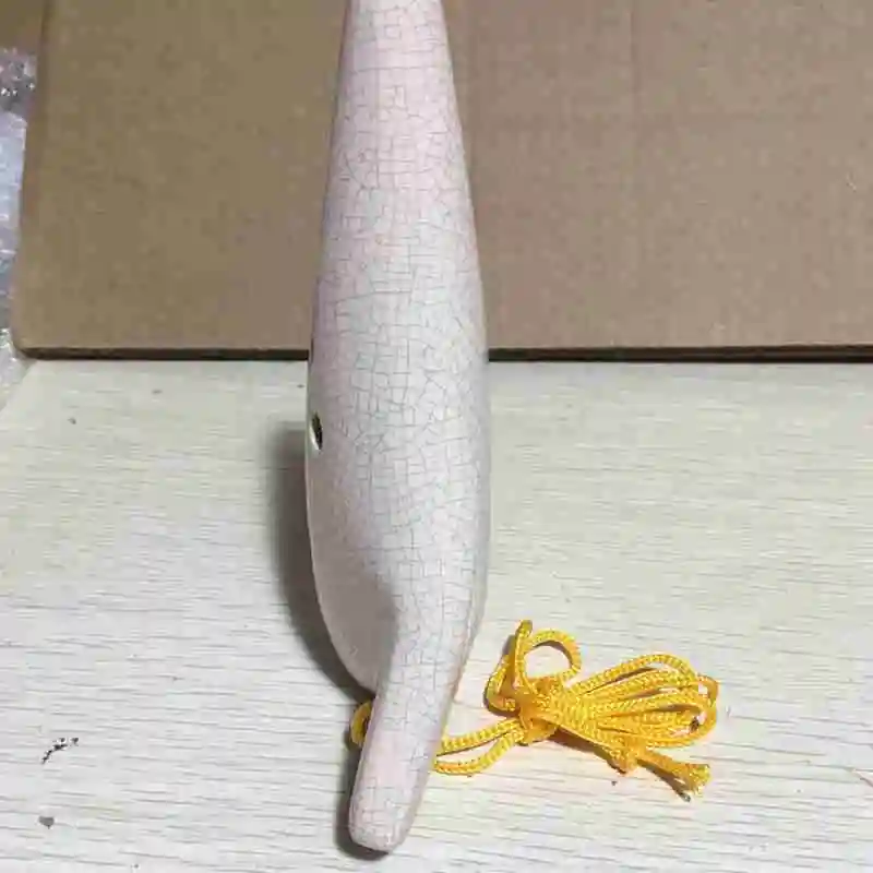 Окарина флейта 12 отверстий альт с керамический инструмент белый лучший подарок |