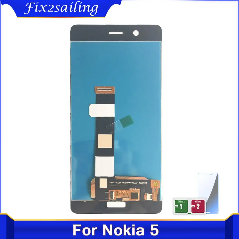 ЖК дисплей 5 2 дюйма для Nokia TA 1024 1027 1044 1053 + дигитайзер сенсорного экрана LCD S|Экраны