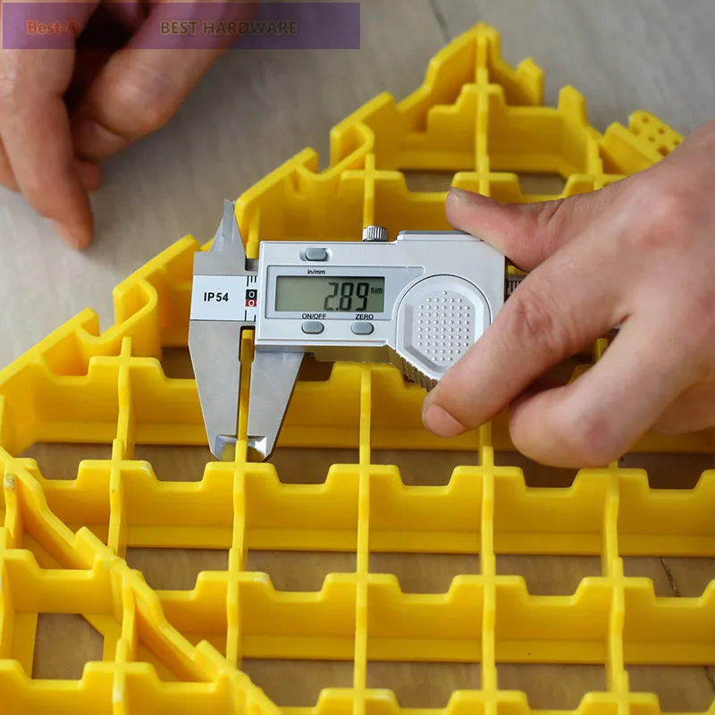 Трафаретная решетка пластикового матраса для протекания на сращенной решетке