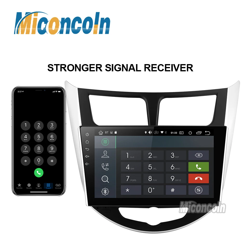 4G RAM DSP Android 9 0 автомобильное радио dvd gps для Hyundai Solaris Verna Accent головное устройство