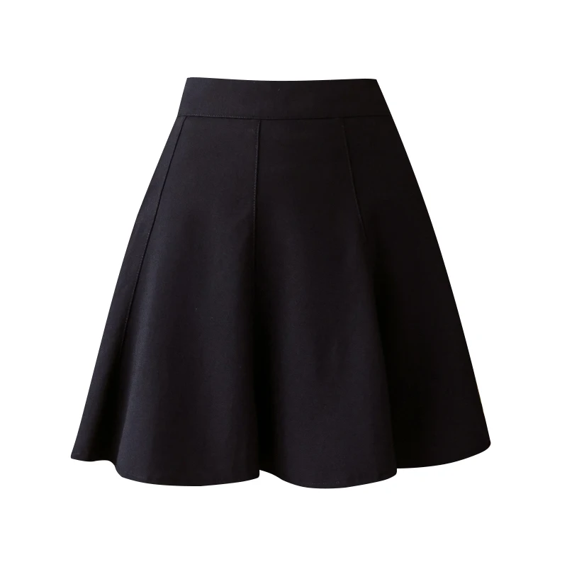 

2021 New High Waist Slim Sexy Mini Skirts Korean Fashion Short Skirt Women's Knee Length Skirt A-line Puffy Skirt Pleated Skirt