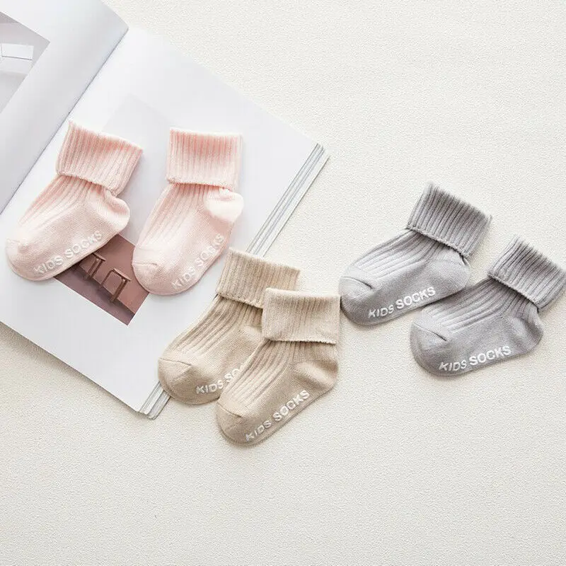 0-4T Anti-slip Baby Boy Girl Cotton Socks NewBorn Infant Toddler Soft Ankle Sock | Детская одежда и обувь