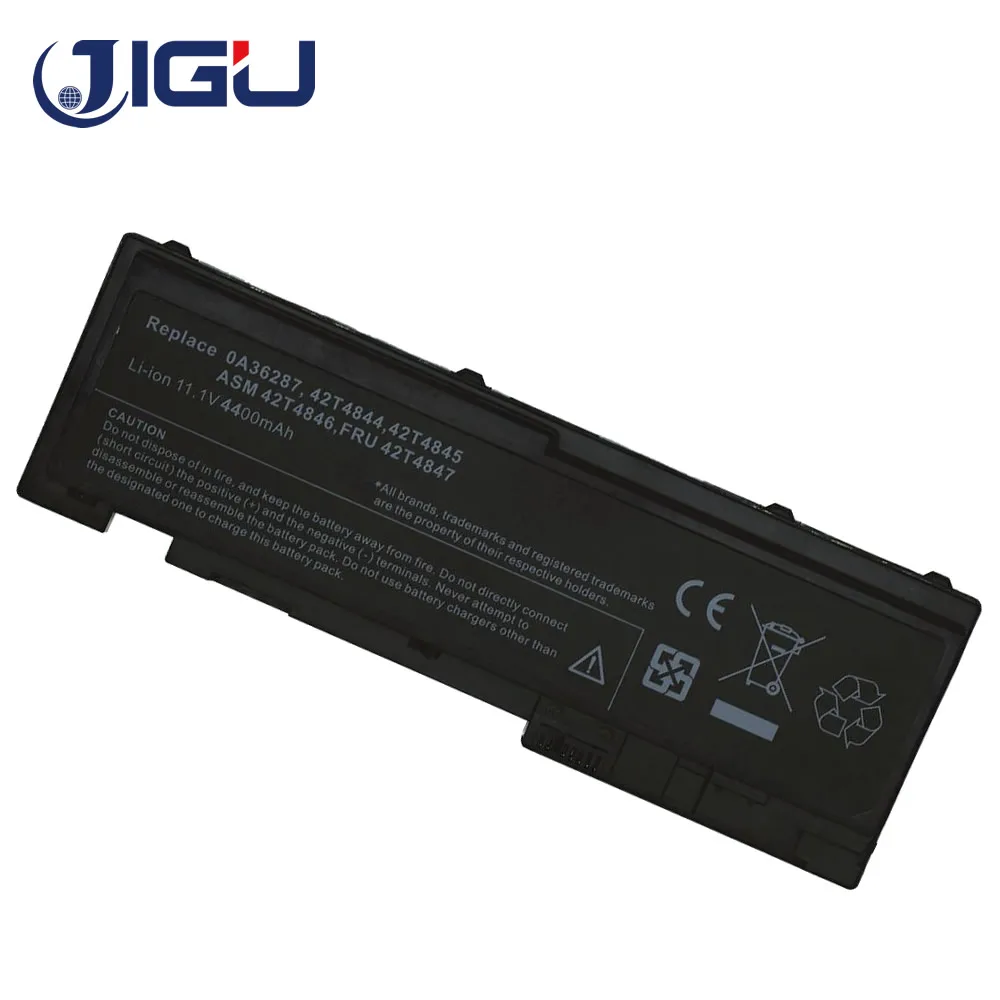 Аккумулятор JIGU для ноутбука Lenovo ThinkPad T420s T420si 0A36287 42T4845 42T4846 42T4847 6 ячеек|laptop battery