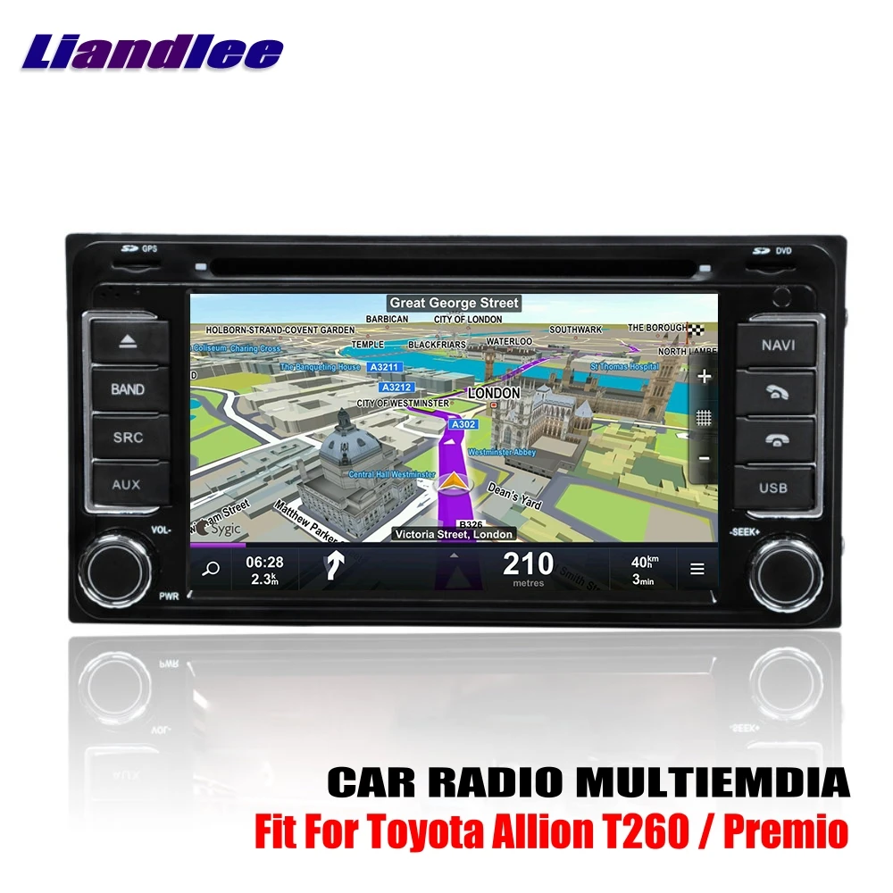 Автомобильный мультимедийный HD экран Android для Toyota премио/Allion T260 2007 ~ 2014 2015 2016 2017
