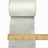 1 roll of 100mm x 30m white fiberglass cloth tape high strength fiberglass plain weave seam with high temperature resistance