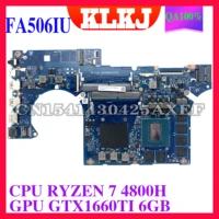 KLKJ DABKXBMBAD0                                                           ASUS TUF Gaming A15 FA506IU FA506I                                                            Ryzen 4800H                    GTX1660TI-6GB