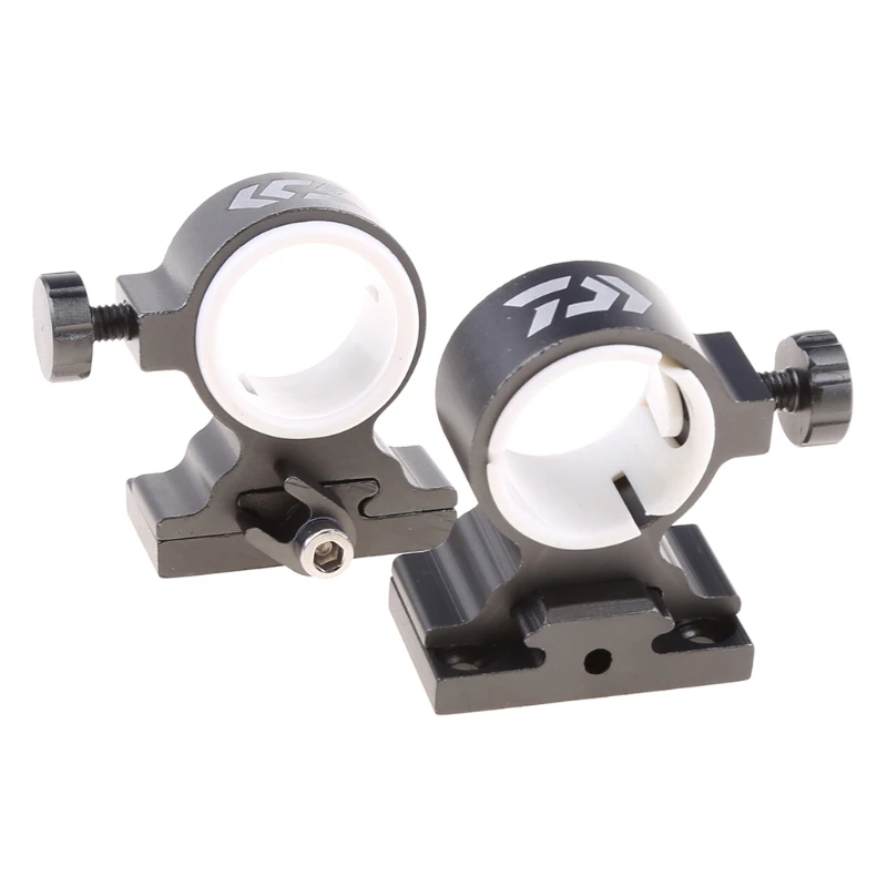 

2 Pcs Split Type Free Disassembly Fishing Umbrella Holder Patio Bench Buddy Clip H053