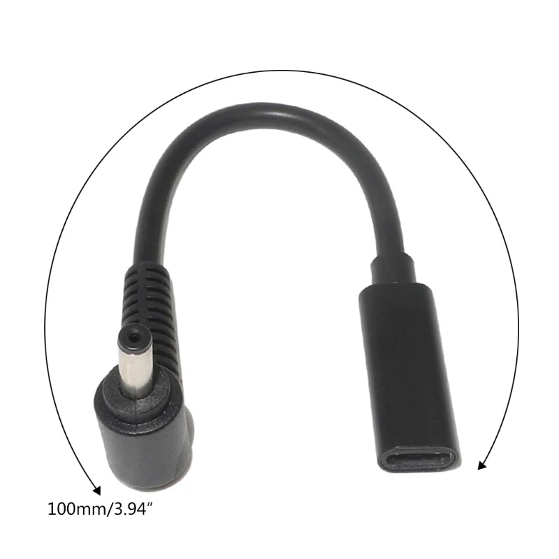 USB 3.0 Type-C мама к DC 3 1*7 9 мм 5 0*4 0*5 2 Sqaure папа адаптер питания Соединительный для l-enovo PD |