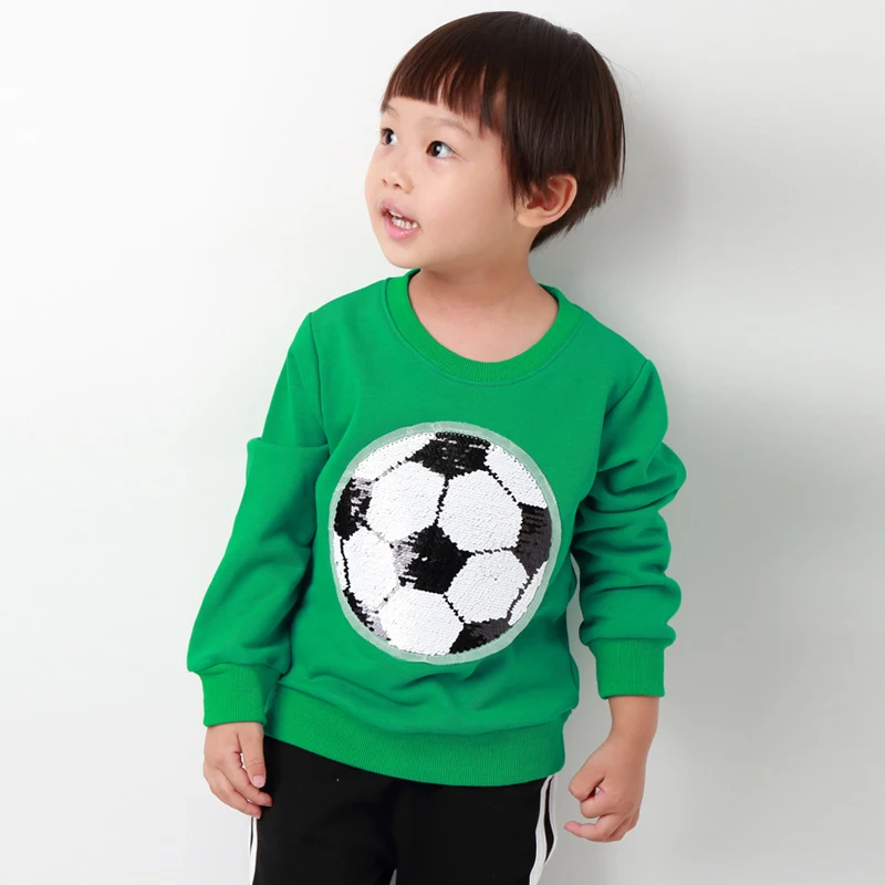 Детские мягкие футболки с длинными рукавами и блестками | Мать ребенок