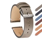 Ремешок из натуральной кожи для Samsung Galaxy Watch 3, браслет для наручных часов, 45 мм 20 мм 22 мм 46 мм