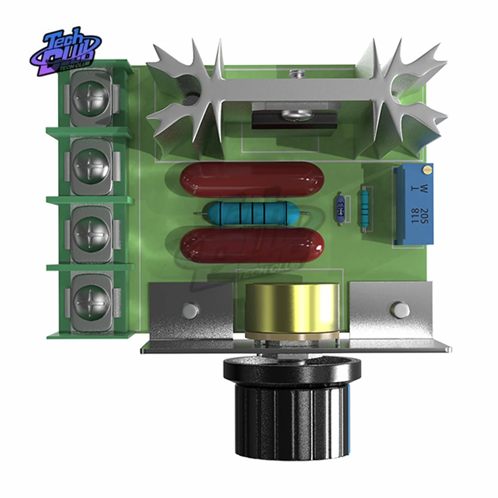 Стабилизатор напряжения на переменном токе 50-220 В КТУ диммеры 2000 Вт регулятор