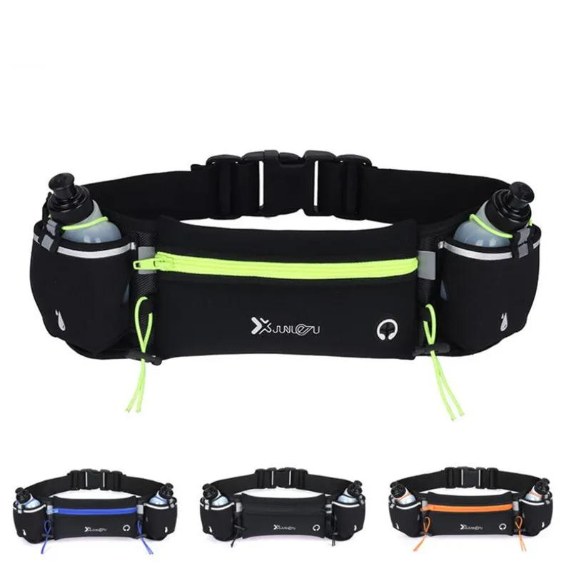 

Outdoor Sports Waist Bag Fitness Running Bag Waterproof Close Fitting Exercise Bag Kettle Fanny Pack For Women Zipper Bag Pocket