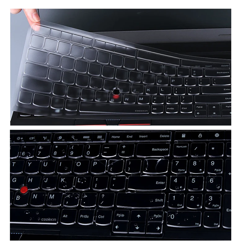 Прозрачный чехол для клавиатуры Lenovo ThinkPad P51S P52 P52s P72 P53 P73 P15S P15v защитный