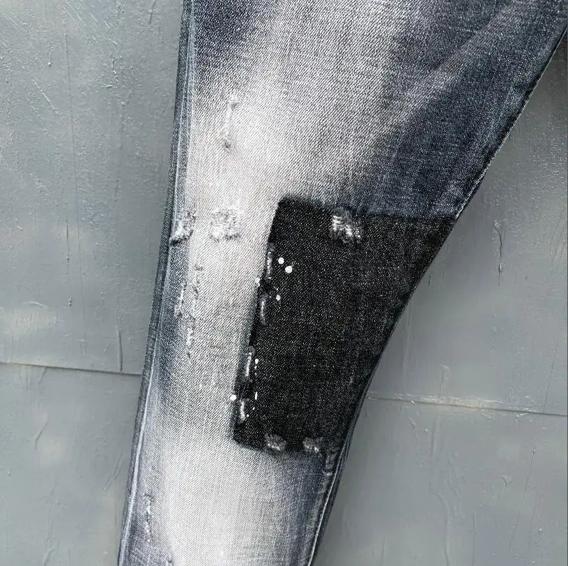 baggy jeans women classic,Authentic DSQUARED2,Retro,Italian brand ,Women/Men Jeans,locomotive,Jogging jeans,DSQ052