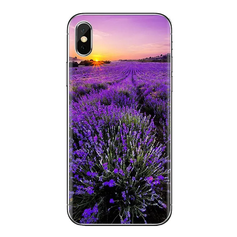 Лавандовый цветок лавандула ваниль мягкая оболочка Чехлы для iPod Touch Apple iPhone 11 Pro 4 4s