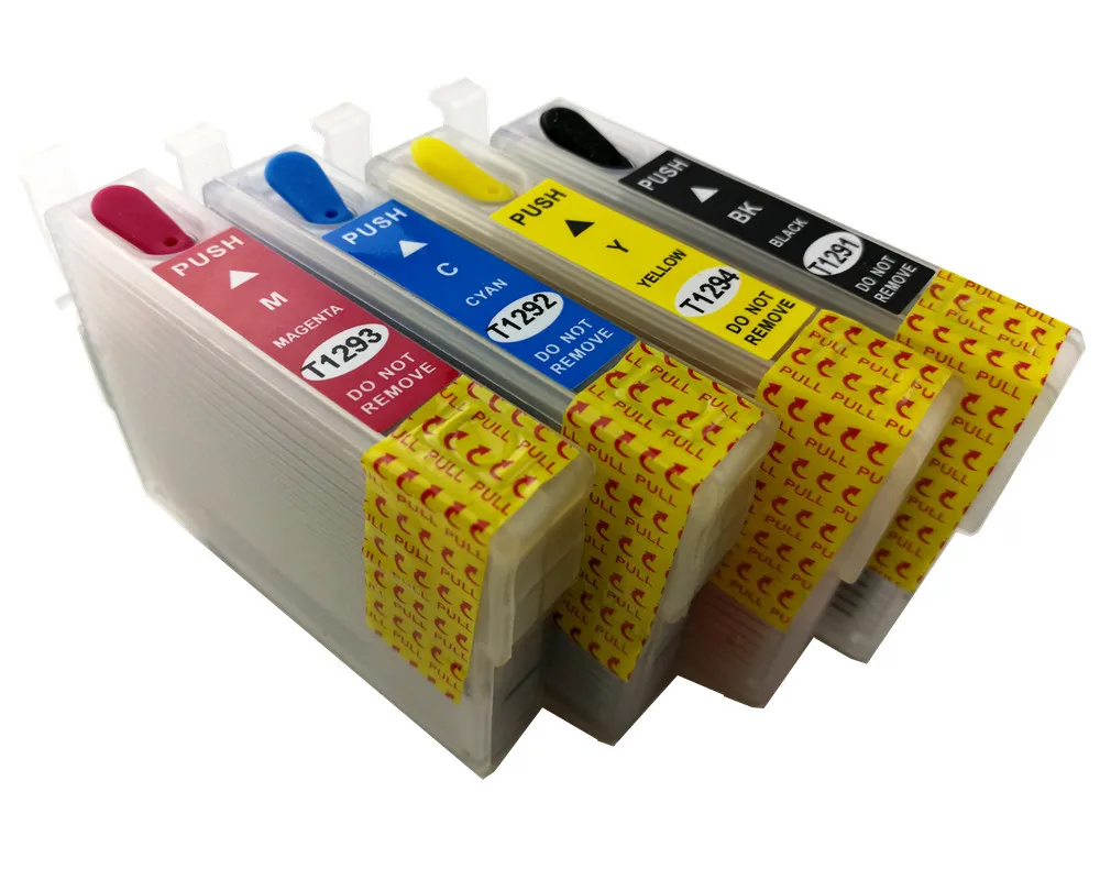 Картридж T1295 для принтера EPSON Stylus SX420W SX425W SX525WD SX620FW BX320FW BX305FW 525WD BX625FWD|Чернильные