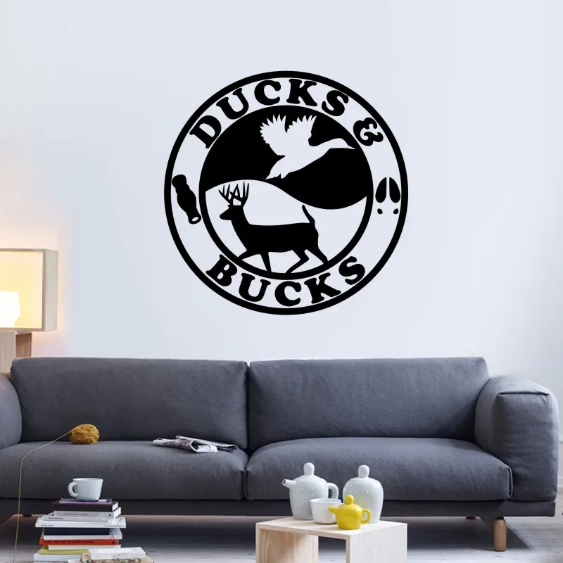 Охота Бак утка наклейка клубный стикер полый Охотник окна автомобиля виниловая