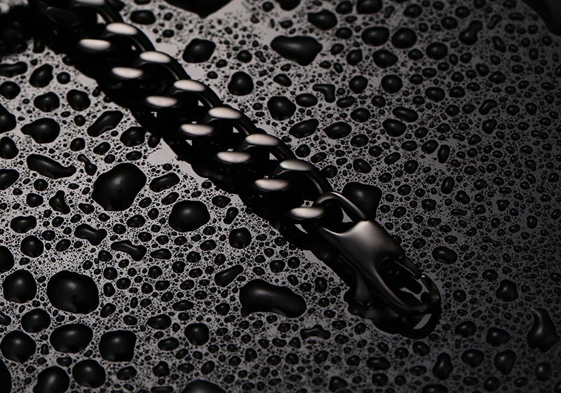 Новый дизайн популярный подарок для влюбленных на годовщину 7 мм черные