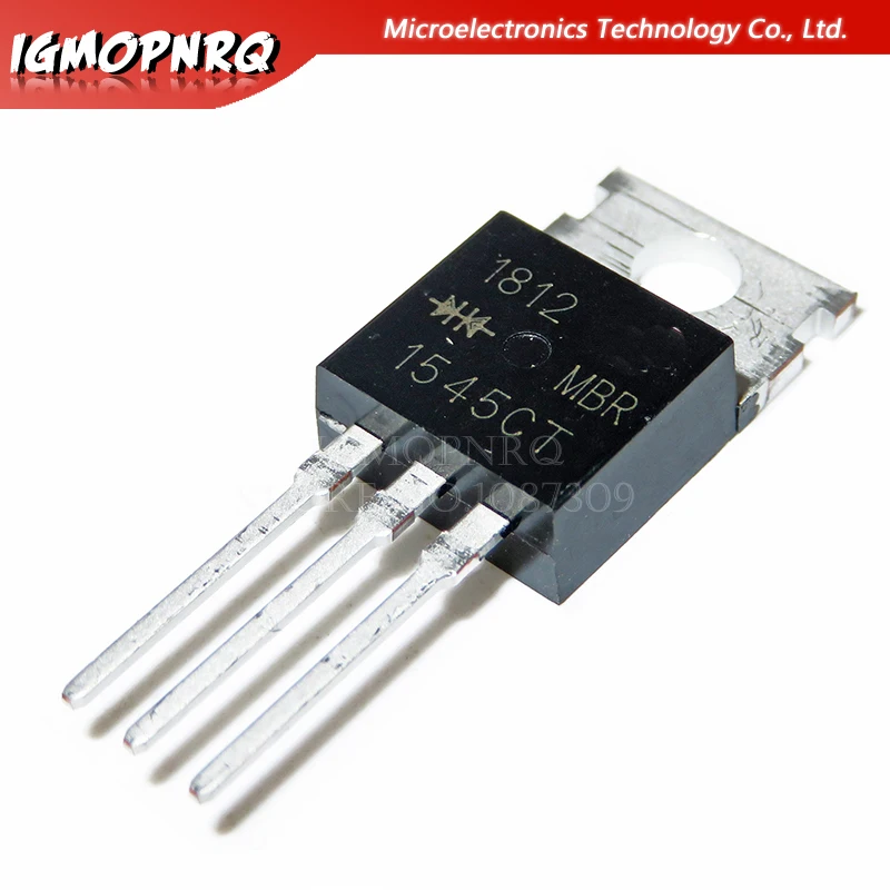 10 шт. MBR1545CT TO-220 B1545G TO220 MBR1545CTG 10 шт. MBR1545CT TO-220 B1545G TO220 MBR1545CTG