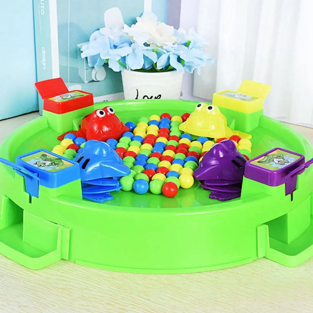 Детская лягушка ест бобы настольная игра упражнения практическая способность