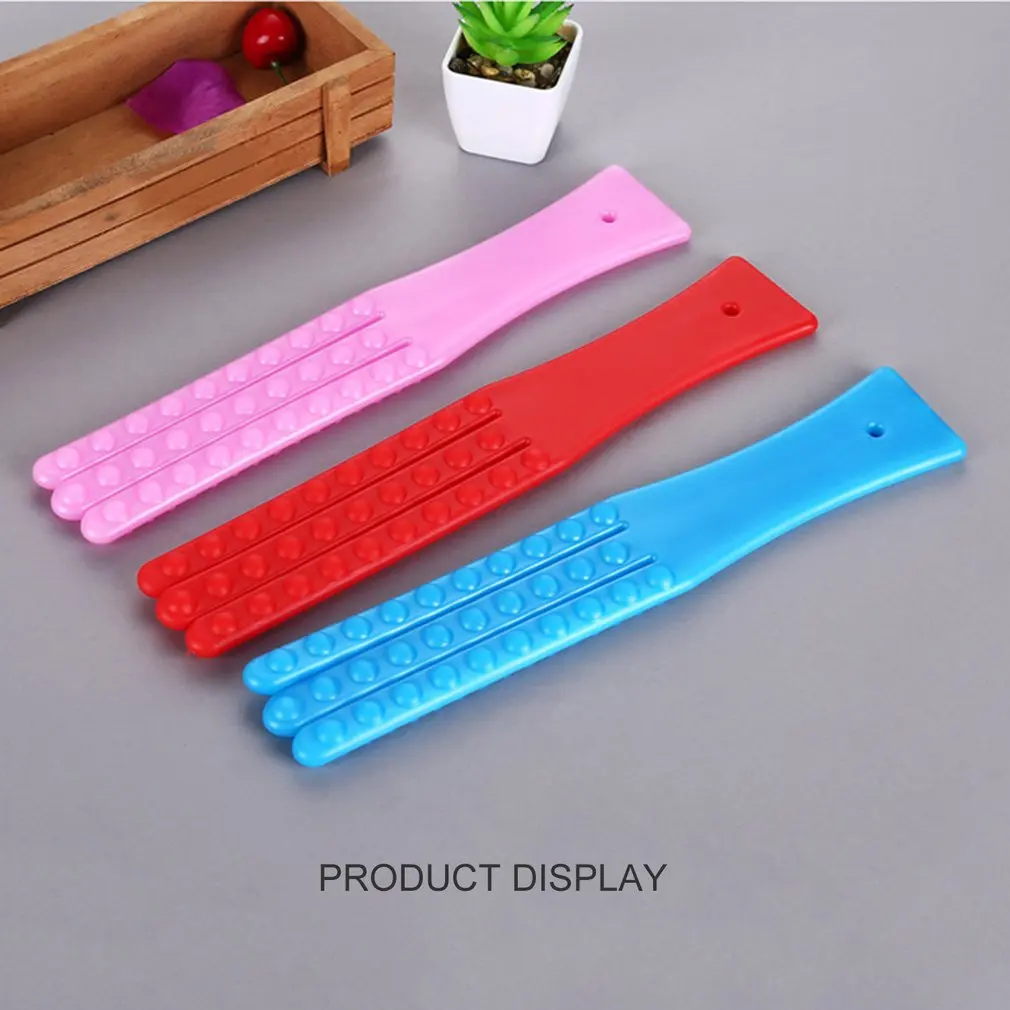 Massage Stick Meridian Pat And Gua Sha Board Soft Three-finger Flapping Scraping | Красота и здоровье