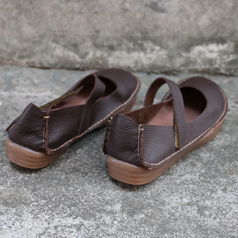 Women Flat Shoes Slip on Ladies Loafers 100% Genuine Leather Woman Moccasins Plus Size Female Footwear | Обувь