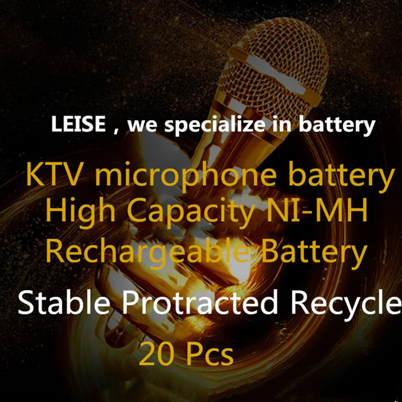 Leise много AA 3000mah перезаряжаемая батарея для KTV микрофона RC игрушечная мышь 1,2 v nimh 2A чехол с батареей Прямая поставка