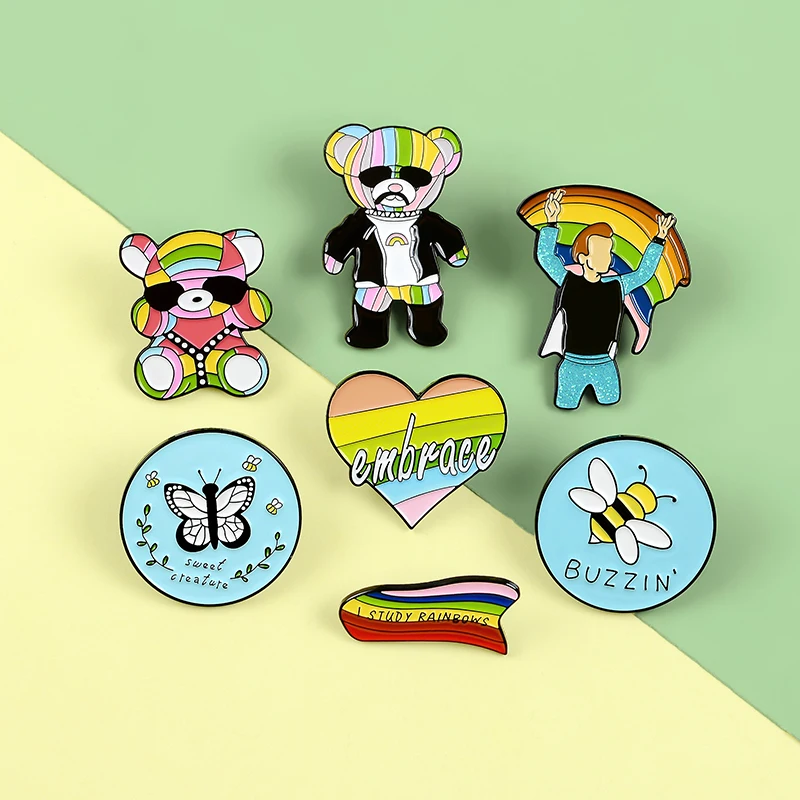 2-8 шт./компл. мультяшная значок с кроликом игровая консоль Ленивец Кофе Торт