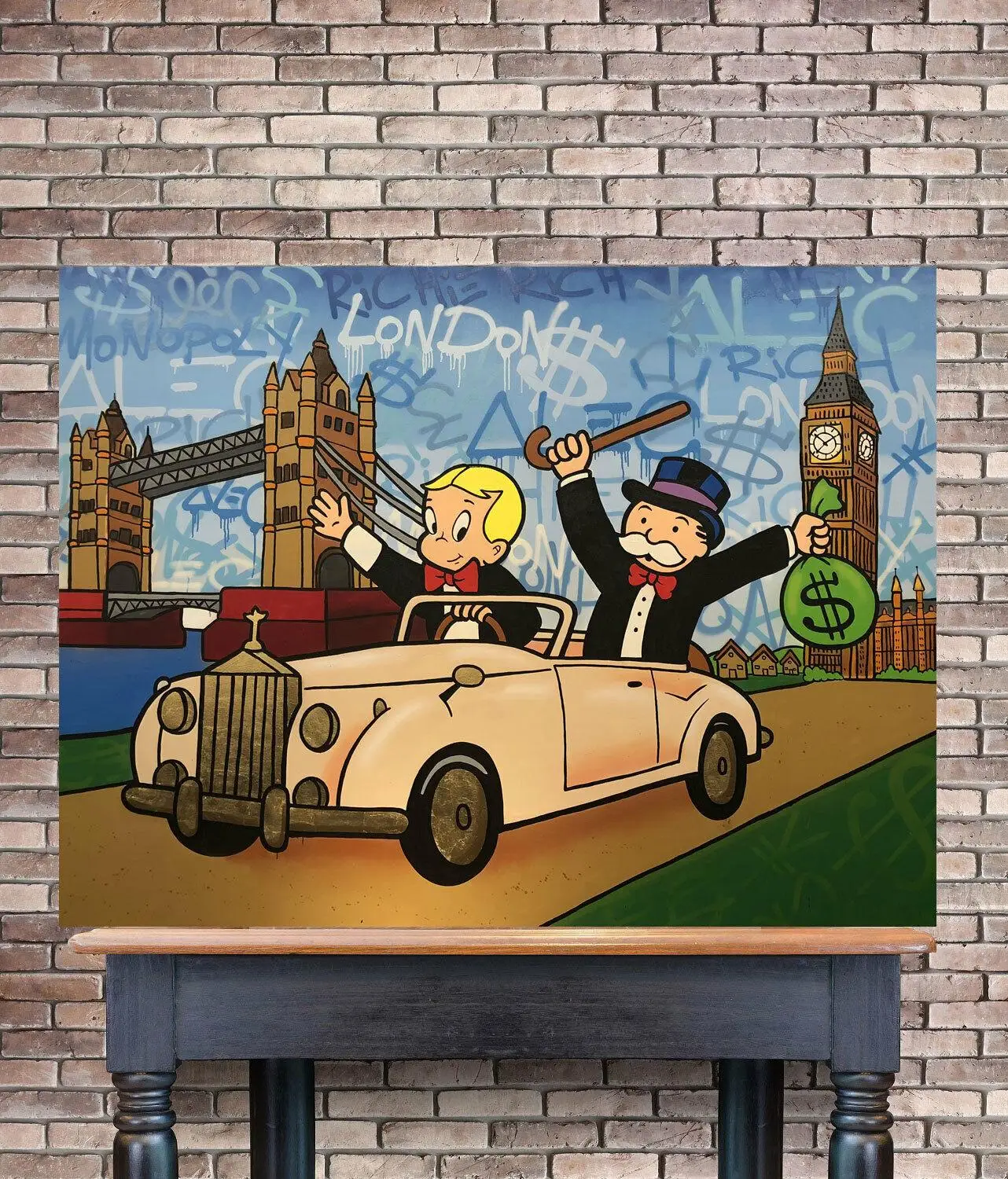 

Монопольный абстрактный настенный плакат Alec, фотообои для гостиной, домашний декор