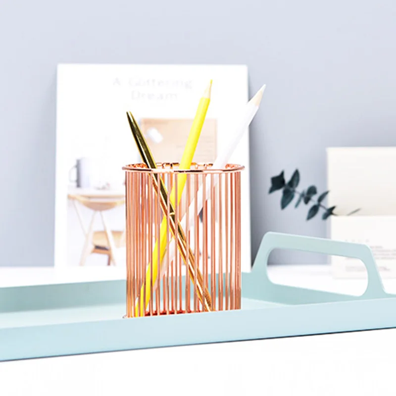 2 шт. Ручка Кисть для макияжа Настольный держатель карандашей органайзер офисных