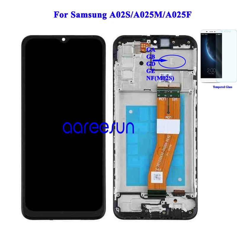 

Оригинальный ЖК-экран для Samsung A02S A025, ЖК-дисплей для Samsung M02S M025, ЖК-экран с сенсорным дигитайзером в сборе