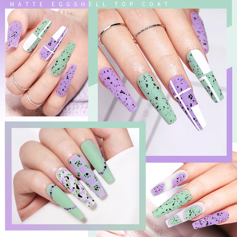 Гель-лак BORN PRETTY 7 мл матовый с яичной оболочкой удаляемый замачиванием УФ