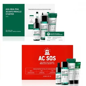 Некоторые Mi ана-BHA ПГА 30 дней чудо комплект Edition 1 упаковка (4 предмета), для лечения прыщей, Сущность анти-акне Сыворотки сокращает поры, лечение шрамов