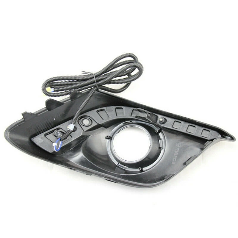 

White Daytime Running Fog Light DRL Lamps Fit for Mazda 3 Axela 2014-2016