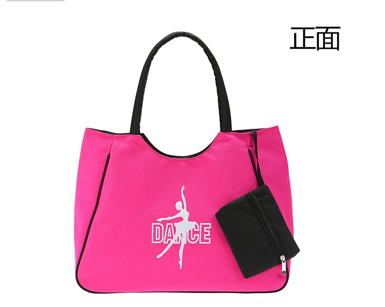 Взрослые женские розовые балетные сумки для женщин водонепроницаемые холщовые