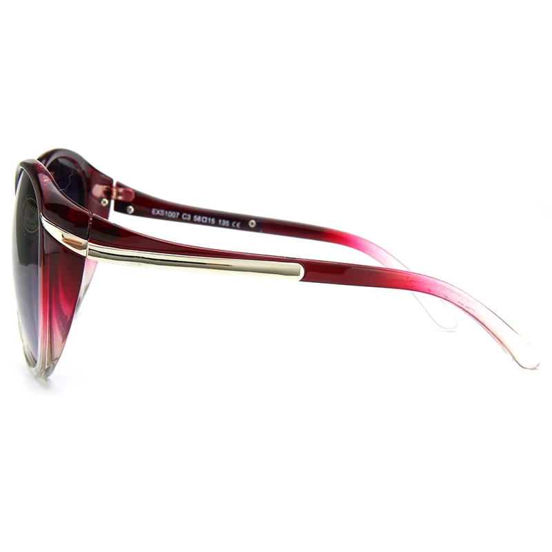 Zenotic женские модные солнцезащитные очки для вождения большие овальные черные с