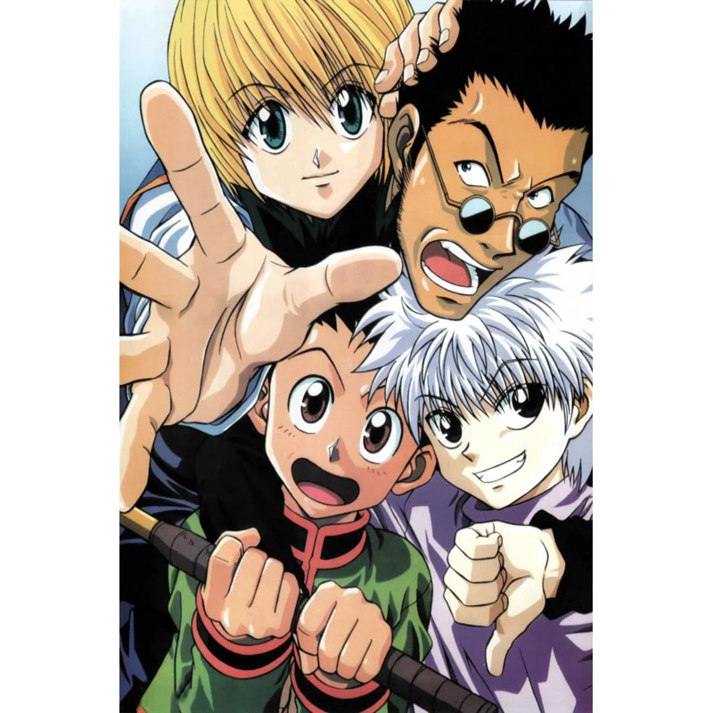 Хорошая HUNTER×HUNTER аниме постер из шелковой ткани Wall Art печати плакатов картина