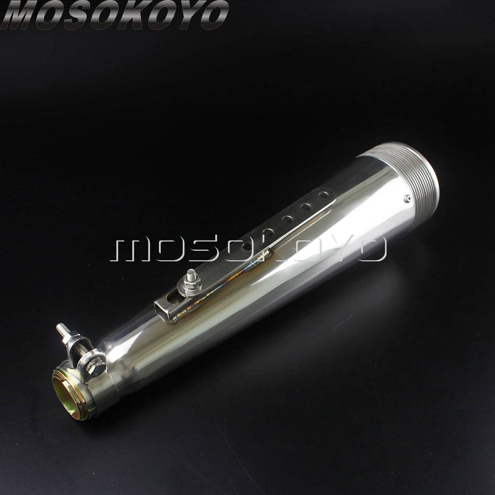 Глушитель выхлопной трубы для мотоциклов 45 см универсальный 37-45 мм | Автомобили и