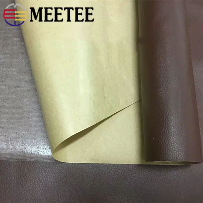 Meetee 50x137 см толщина 0 5 мм самоклеящаяся искусственная кожа ткань факса для ремонта